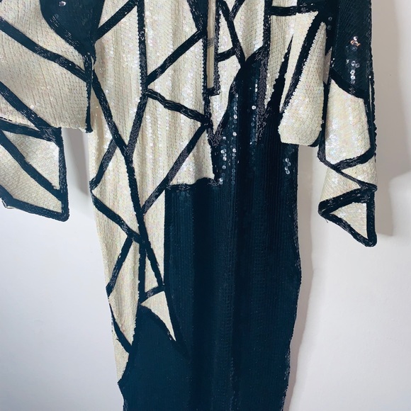 RIAZZE VINTAGE HANDMADE DRESS PERFECT CONDITION - Picture 3 of 6